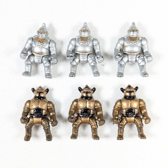 Vintage Blue Box Hidden Adventures Castle Replacement Knights Micro Mini Figures - Picture 1 of 3